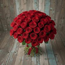 Букет 55 Красных роз Фридом #REPLACE_PRED# Туле
