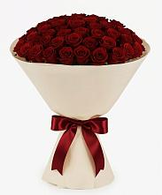 Букет 101 Бордовая роза Блэк Бакарра в Туле
