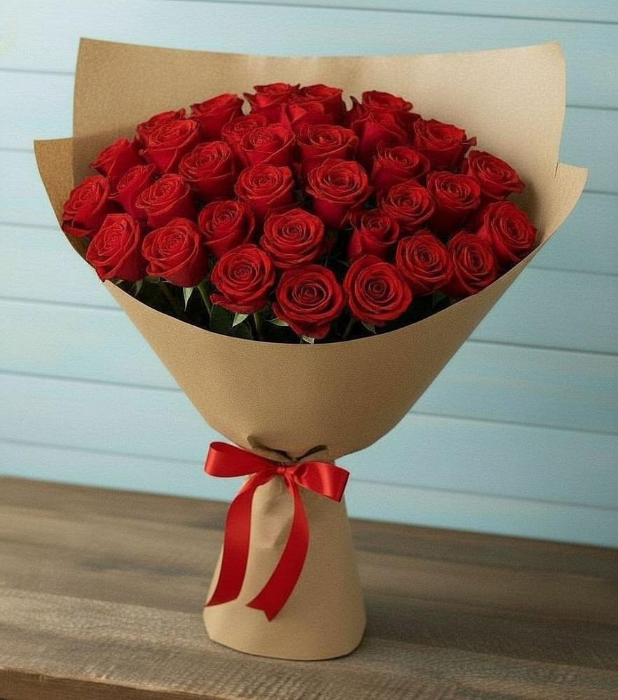 Красные розы Милано в Туле Букет Красные розы Милано в Туле