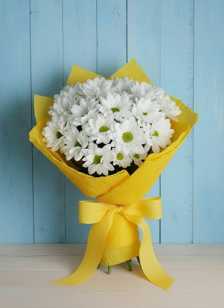 Букет цветов из: Хризантемы в Туле