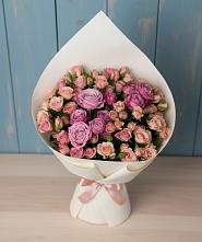 Букет цветов из:  Розы в Туле